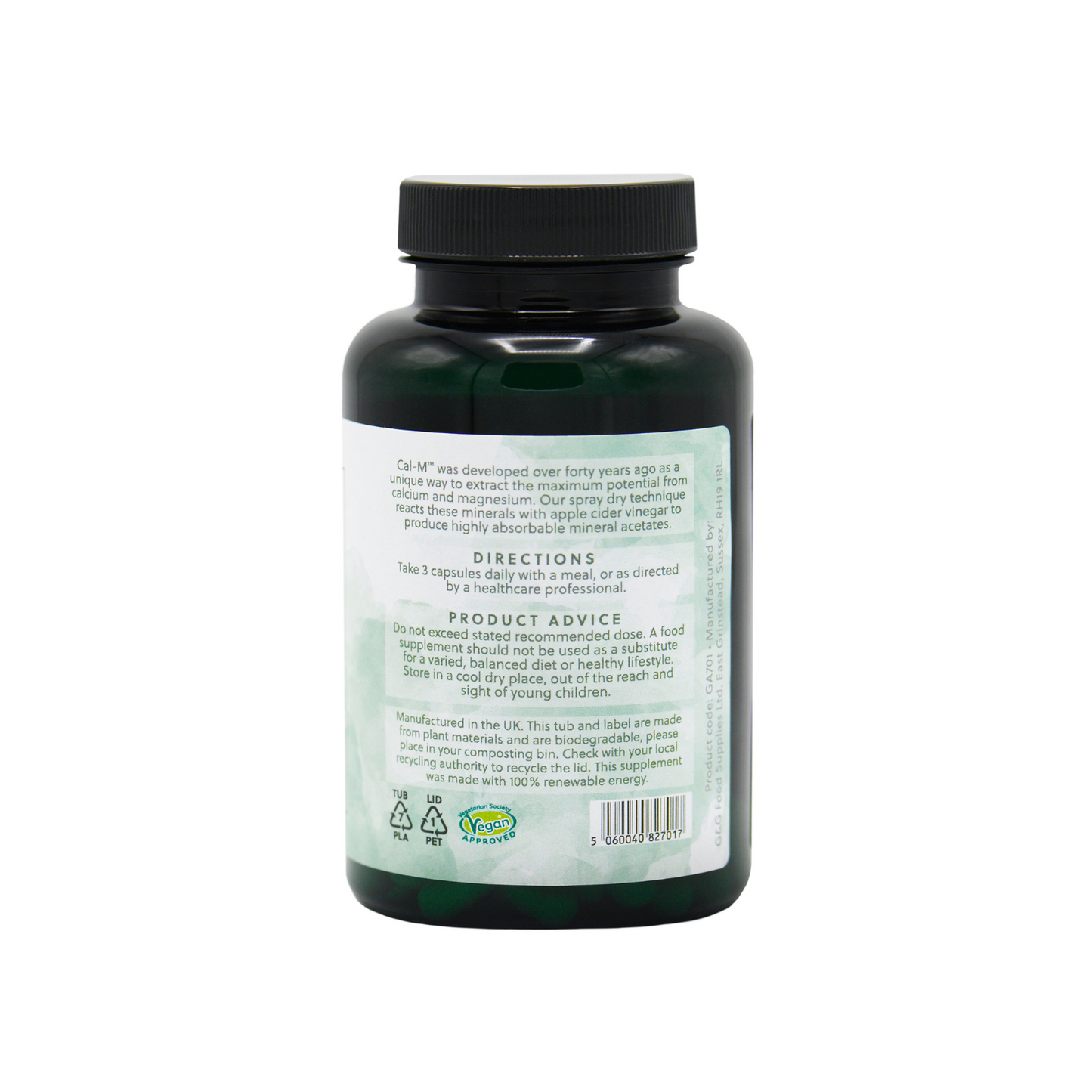 Cal-M 120 Kapseln, G&G Vitamine, Einnahmehinweis