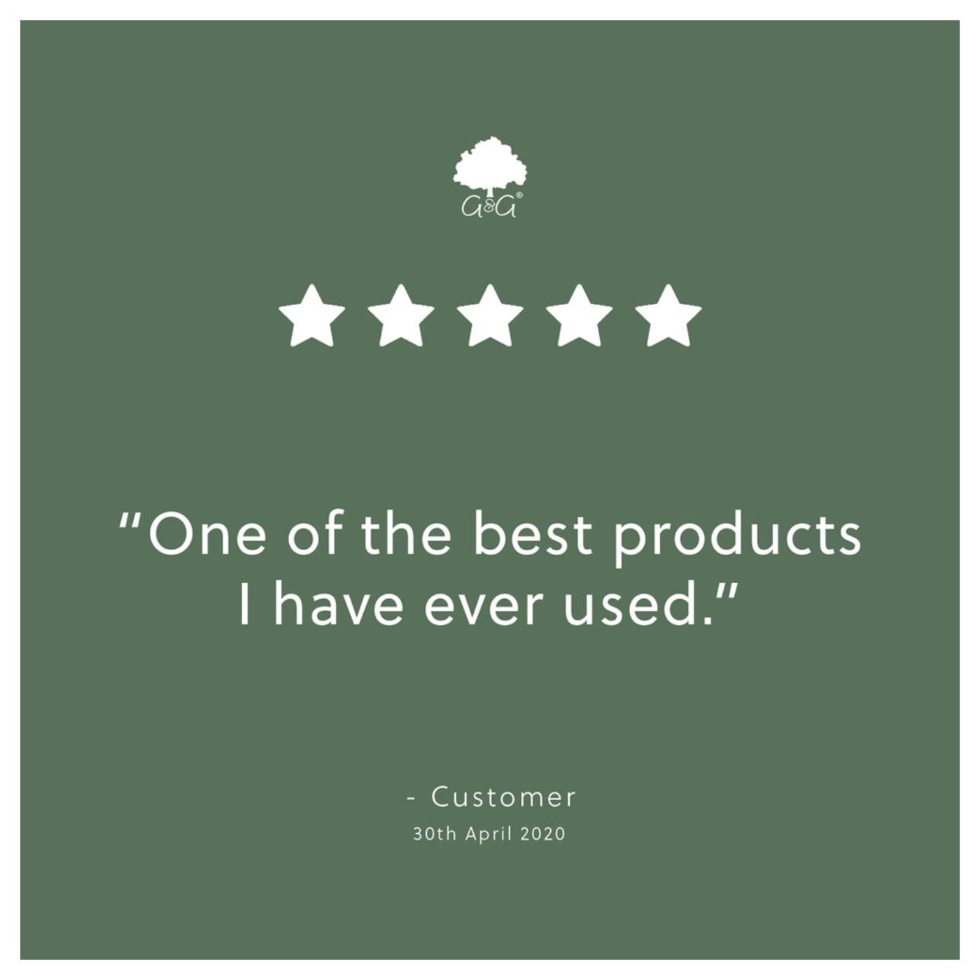 Review von einem Kunden, Amminosäuren