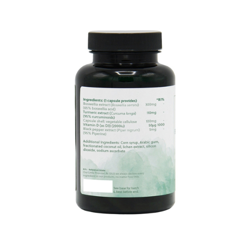 Boswellia & Kurkuma - 90 vegane Kapseln - G&G Vitamine