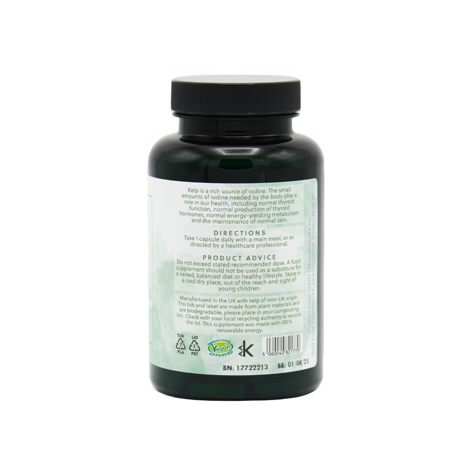 Ansicht rechts, Einnahmehinweis