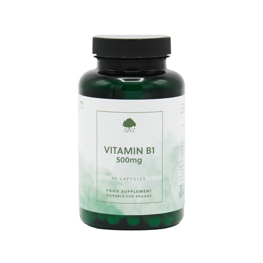 Vitamin B1 Thiamin HCl 500 mg - 90 vegane Kapseln
