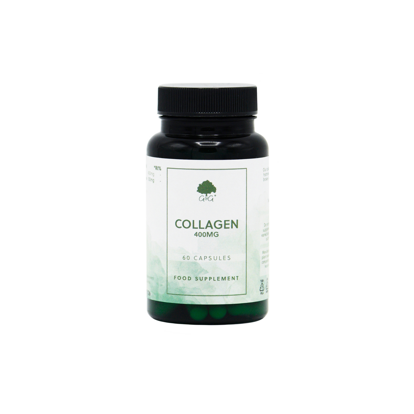 Vorderansicht Tube 400mg collagen