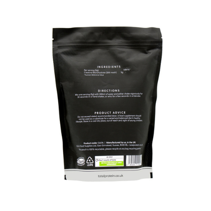 Total Creatine – 500 g Pulver - Total-Fitness - Kreatin - vegan