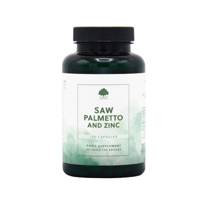 Saw Palmetto & Zink (dt. Sägepalme) - 120 Vegane Kapseln