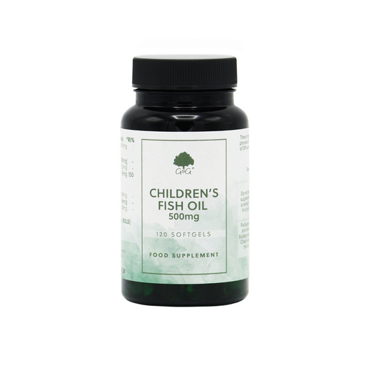 Kinder-Fischöl – Omega-3 mit EPA & DHA + Vitamin E – 60 Softgels