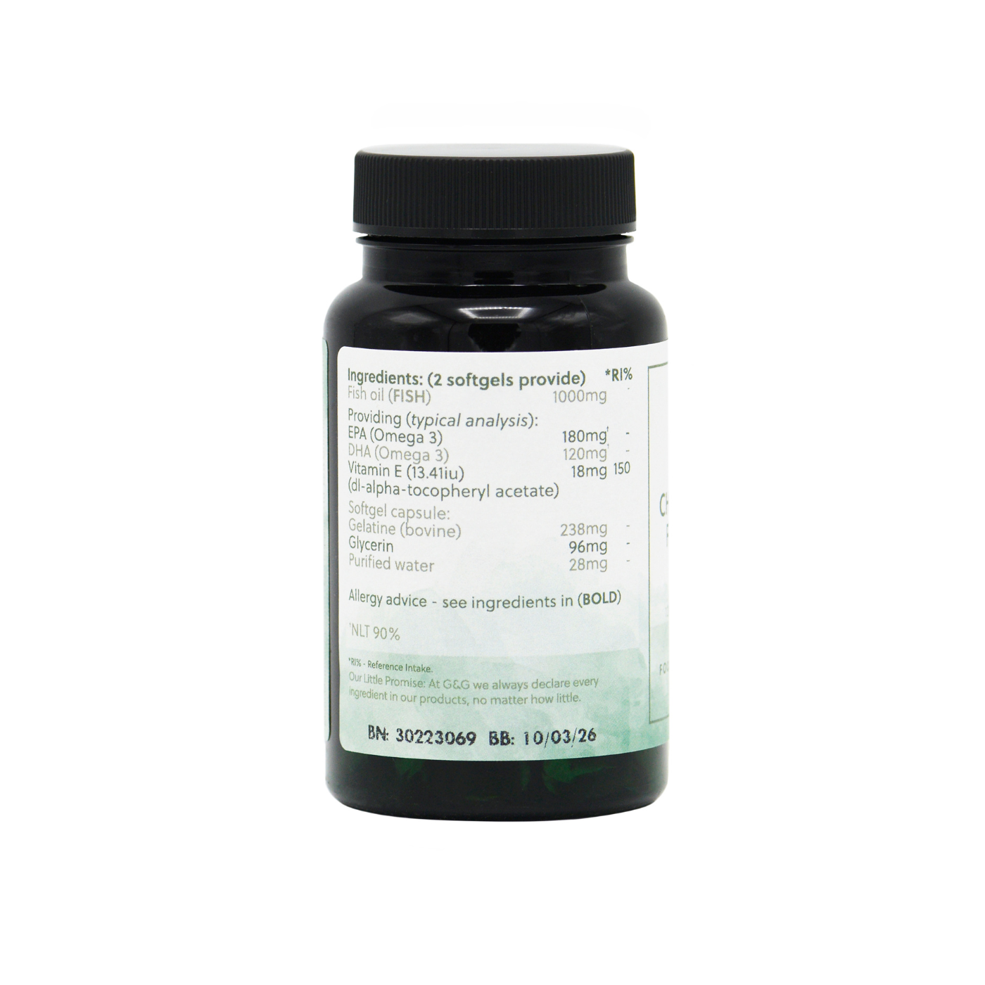 Kinder-Fischöl – Omega-3 mit EPA & DHA + Vitamin E – 60 Softgels