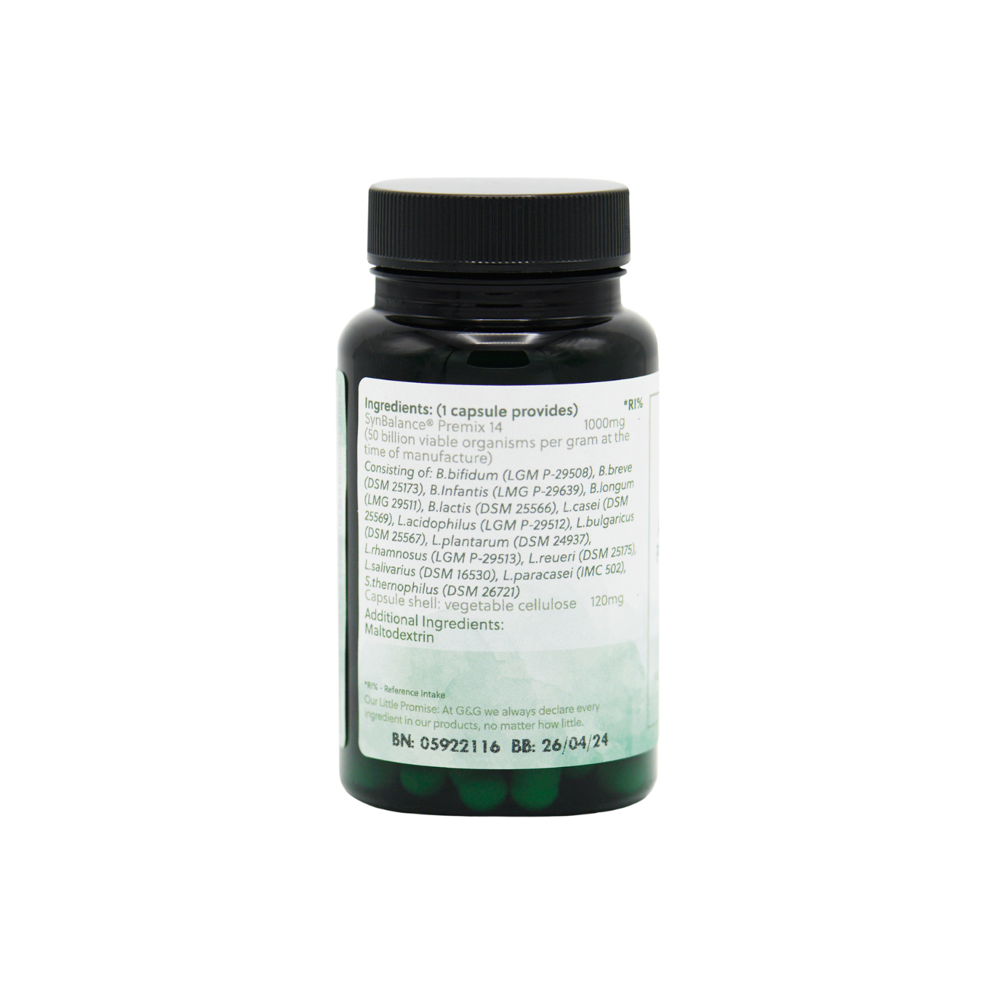 Advanced Pro-VeFlora 50 Milliarden - 60 vegane Kapseln