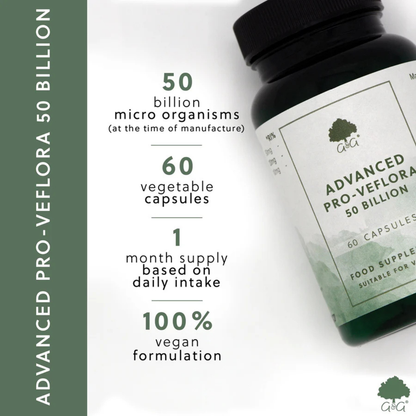 Advanced Pro-VeFlora 50 Milliarden - 60 vegane Kapseln