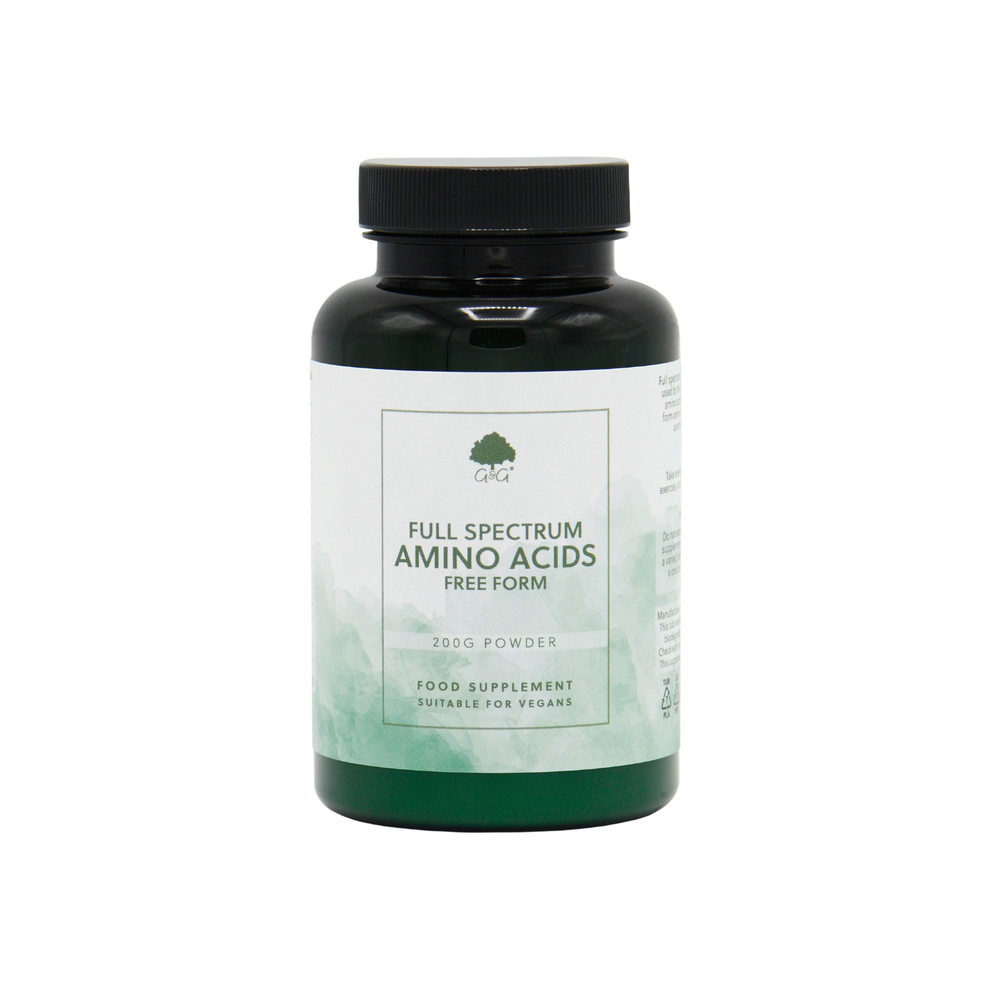 Full Spectrum Aminosäuren – 200g veganes Pulver
