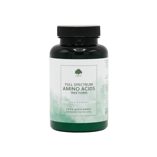 Full Spectrum Aminosäuren – 200g veganes Pulver - G&G Vitamine