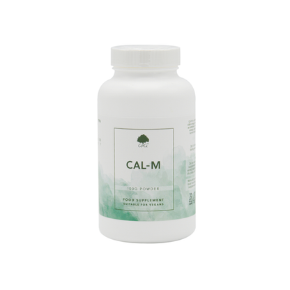 Cal-M - Cal-Mag -Calcium Magnesium Pulver mit Apfelessig - 100g Pulver - G&G Vitamine