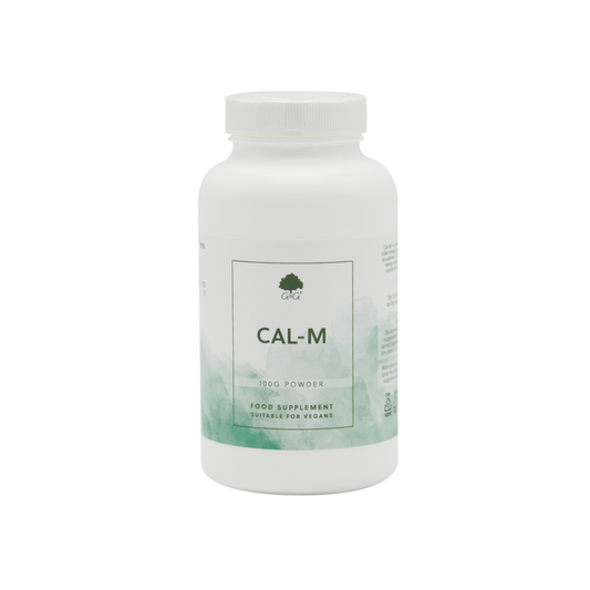 Cal-M - Cal-Mag -Calcium Magnesium Pulver mit Apfelessig - 100g Pulver - G&G Vitamine