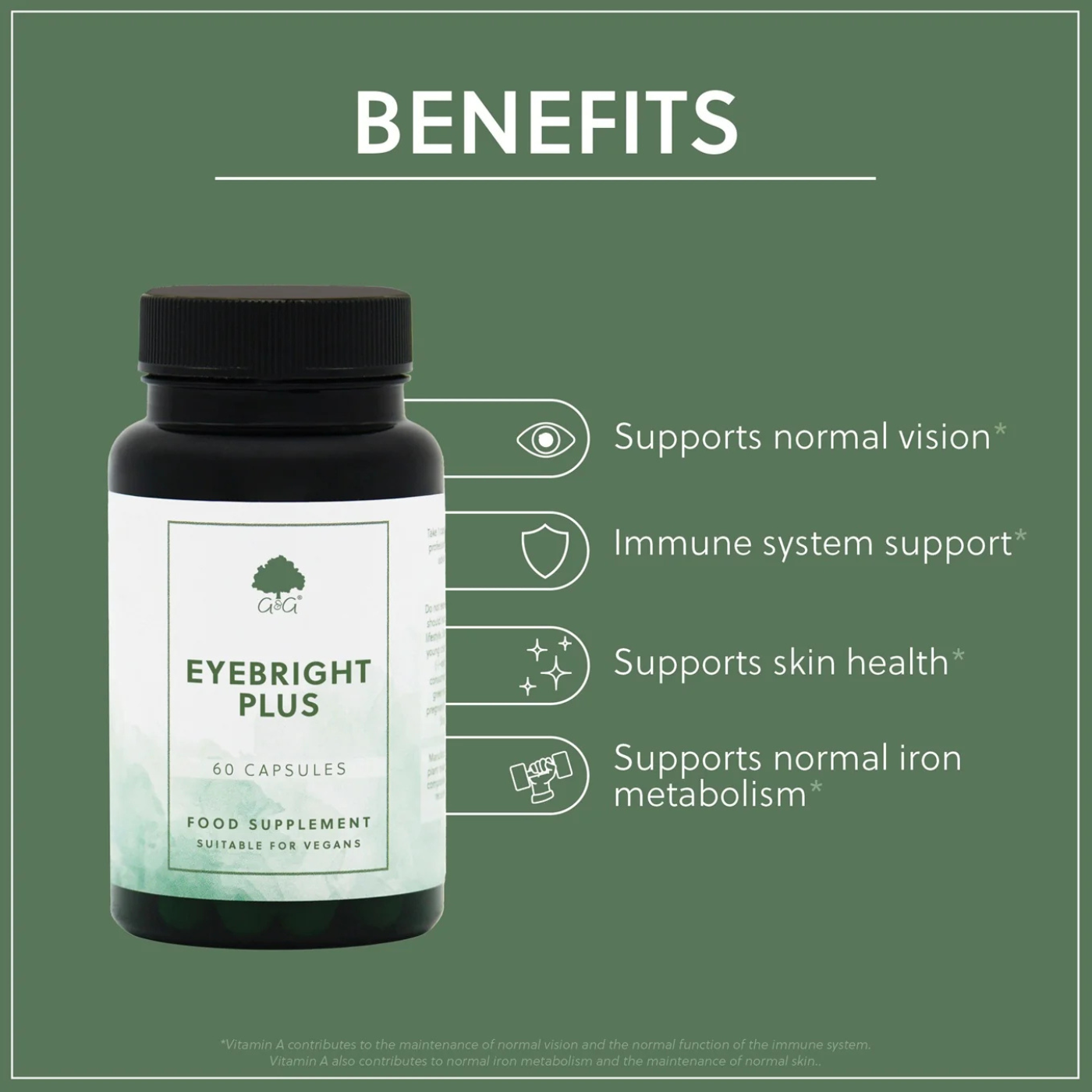 Eyebright Plus - 60 vegane Kapseln