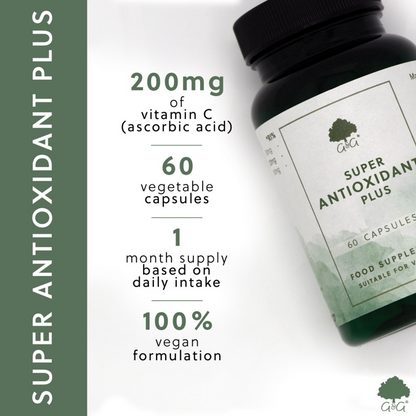 Antioxidantien-Plus mit Vitamin C, E, Zink & Pflanzenextrakten – vegan