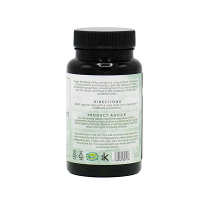 Antioxidantien-Plus mit Vitamin C, E, Zink & Pflanzenextrakten – vegan