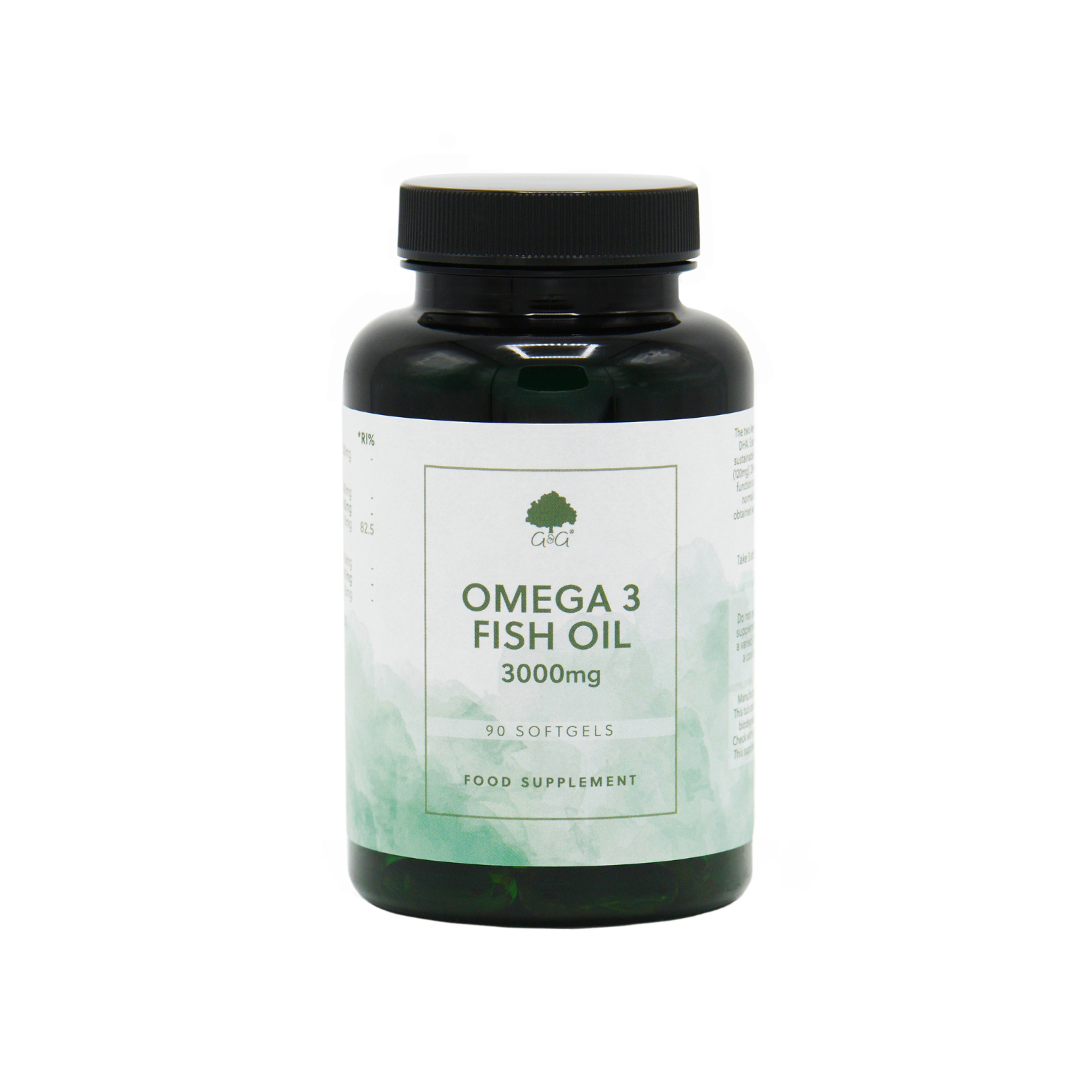 Vorderseite Tube Produkt Omega 3 Fish Oil, G&G Vitamine