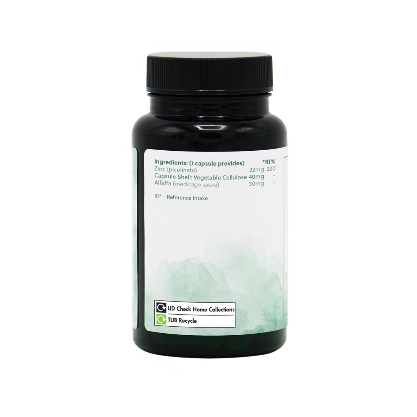 Inhaltsstoffe des Zink Picolinate 120 Kapseln
