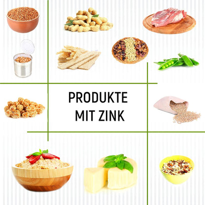 Zink FORTE 25 mg – 60 vegane Kapseln, ohne Gentechnik, sojafrei - Adelle Davis®